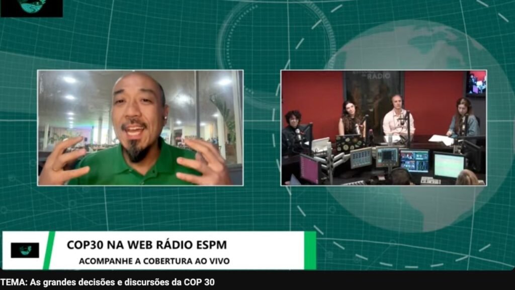 Relato do Naka na COP30